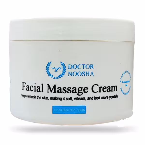 کرم ماساژ صورت دکترنوشا Dr.Noosha حجم 500 میل