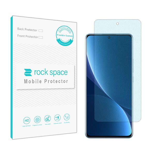 گلس شیائومی Mi 12 Pro مدل نانو هیدروژل مات آنتی بلو برند راک اسپیس کد S