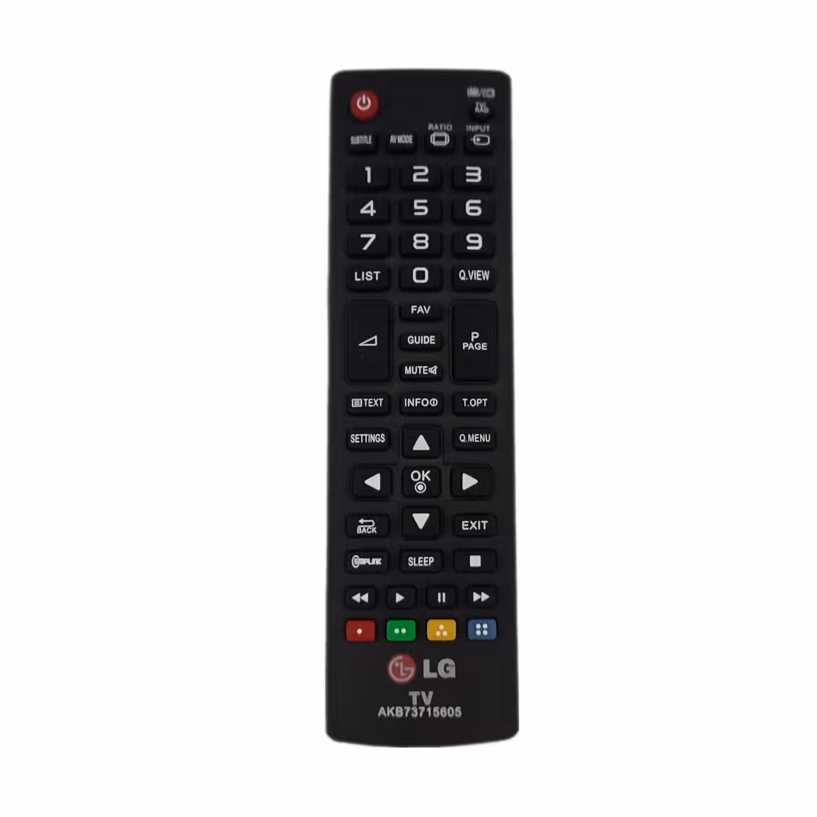 ریموت کنترل تلویزیون  مدل LGTVAKB73715605
