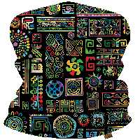 دستمال سر و گردن رنس مدل H2-10553