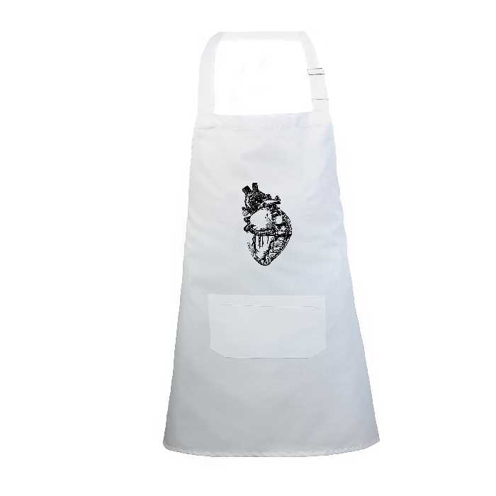 پیشبند سفید طرح دار 7