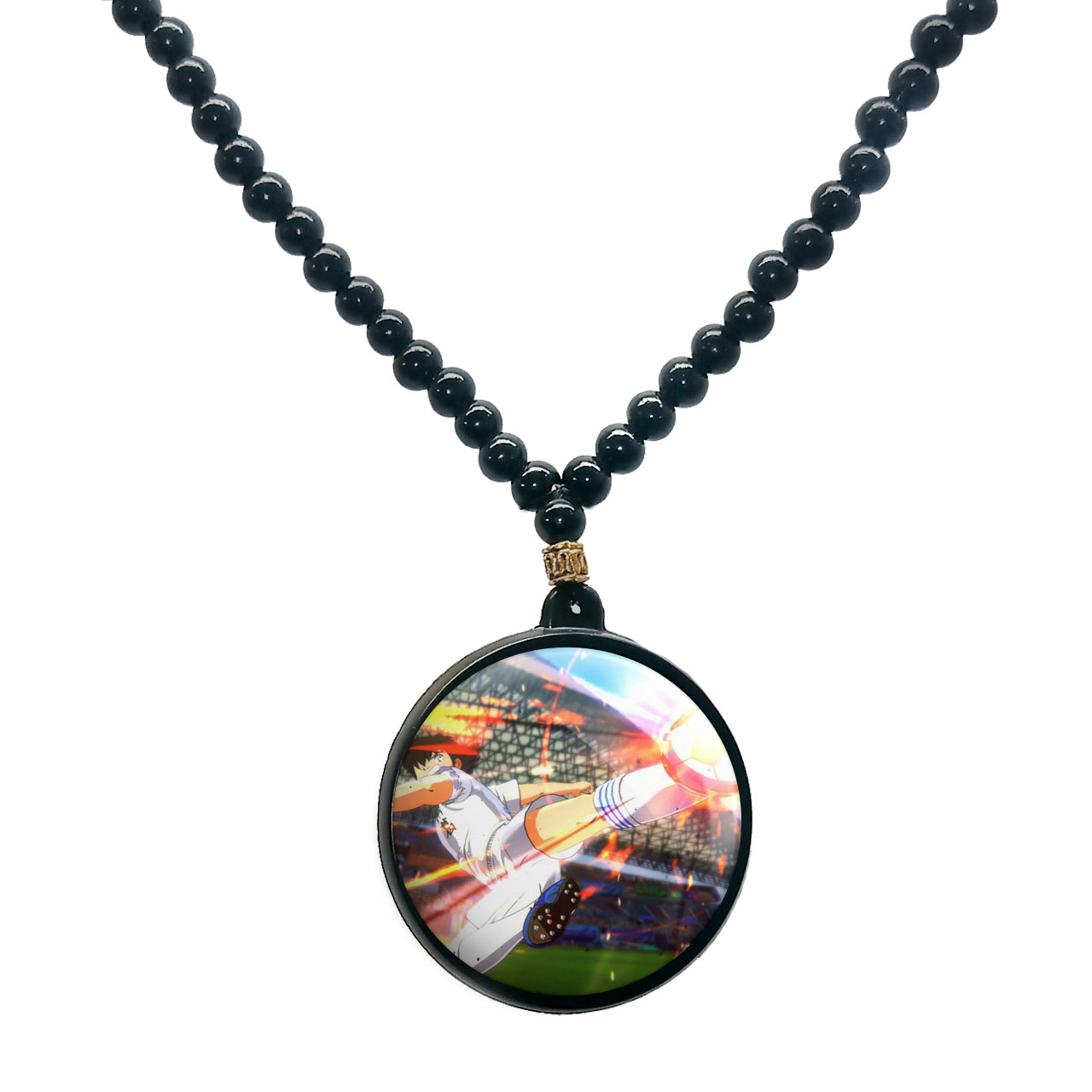 گردنبند پرمانه طرح فوتبالیست ها کد pmd.22361 مدل دو طرفه