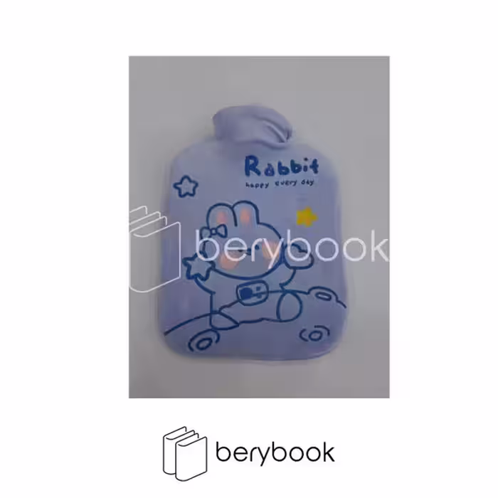 کیسه آب گرم / water hot bag / پولیشی / طرح خرگوش آبی / کد 108024 / 1000میل