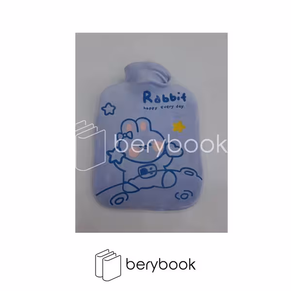 کیسه آب گرم / water hot bag / پولیشی / طرح خرگوش آبی / کد 108024 / 1000میل