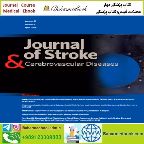 Journal of Stroke and Cerebrovascular Diseases Volume 3