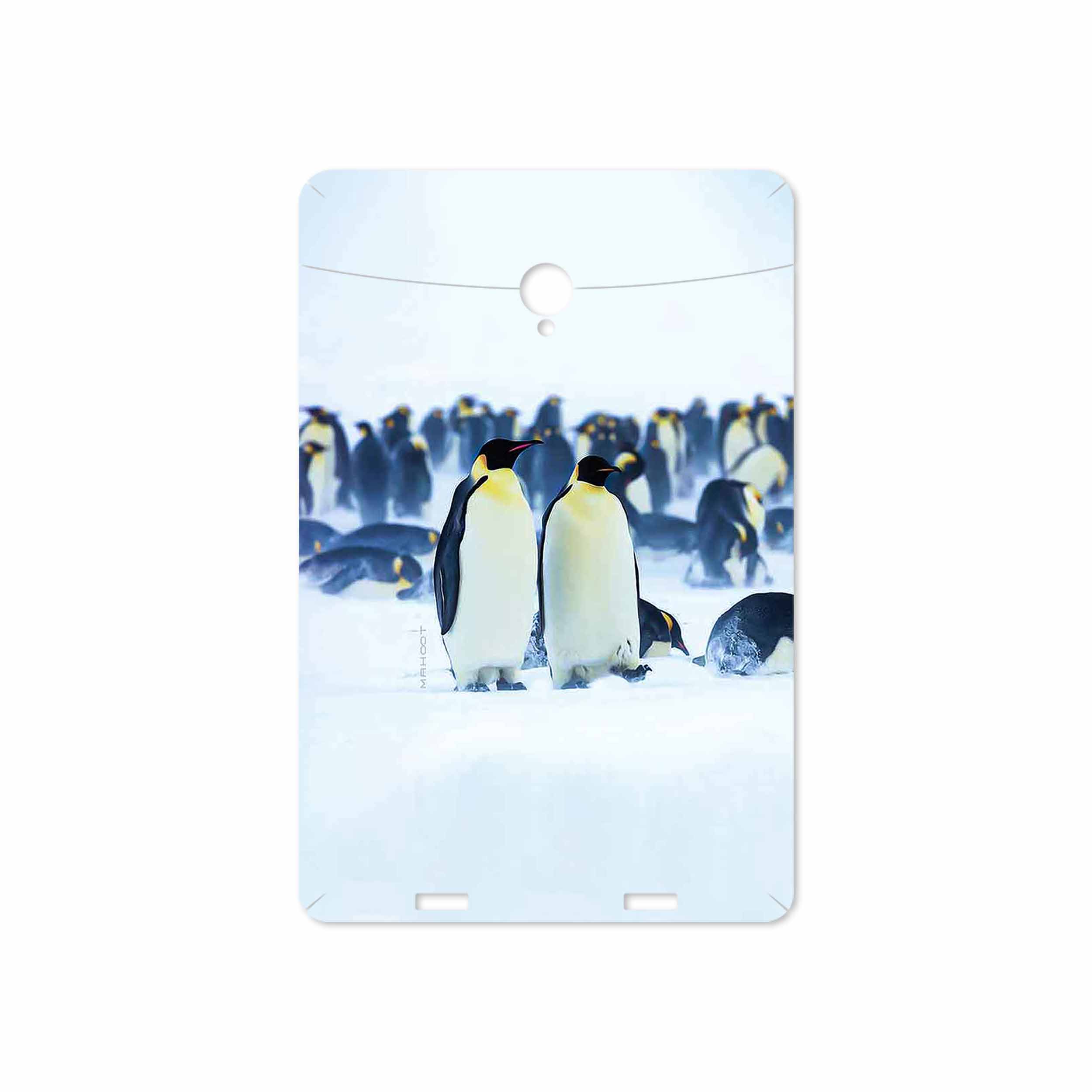 برچسب پوششی ماهوت مدل Penguin مناسب برای تبلت وریکو Unipad