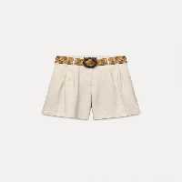 شلوارک زنانه زارا BERMUDA SHORTS WITH BELT | تهران زارا TehranZara