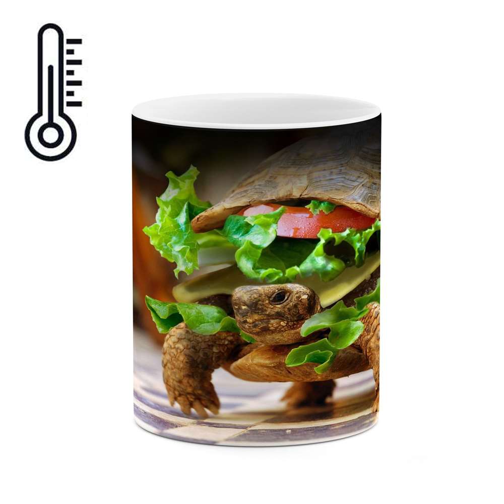 ماگ حرارتی طرح لاک پشت مدل mgh11378