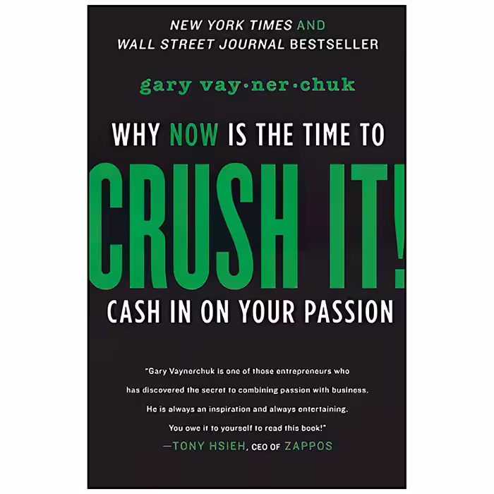 کتاب Crush It! اثر Gary Vaynerchuk انتشارات Harper Studio