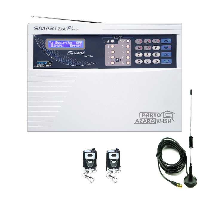 دزدگیر اماکن پرتوآذرخش مدل Smart ZXA Plus 