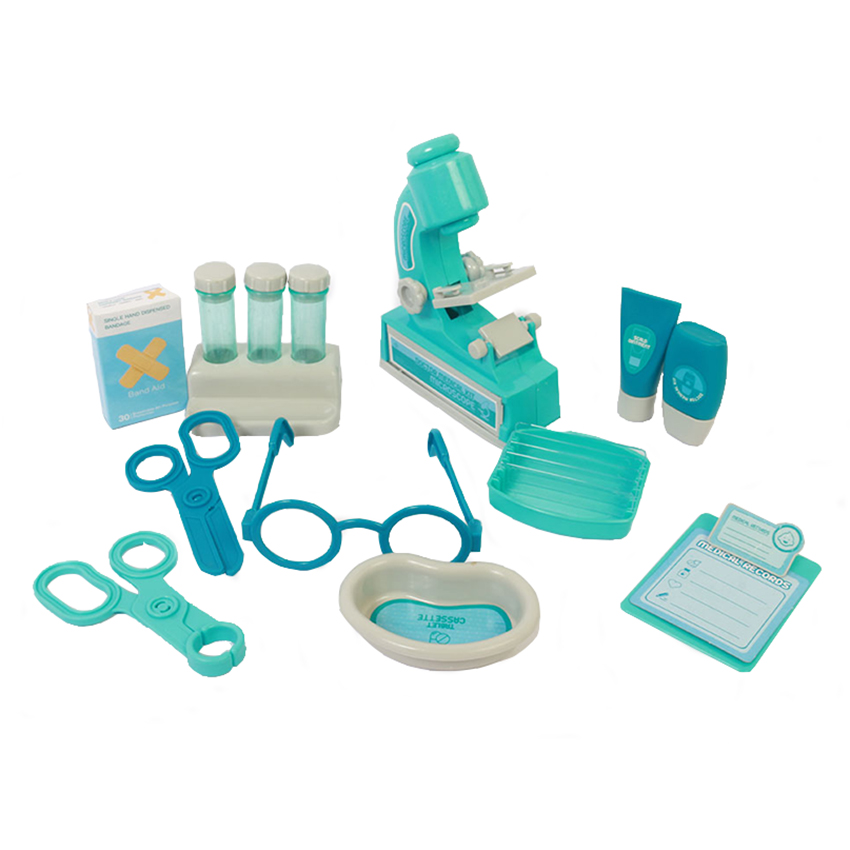 ست اسباب بازی تجهیزات پزشکی مدل میکروسکوپ دار 