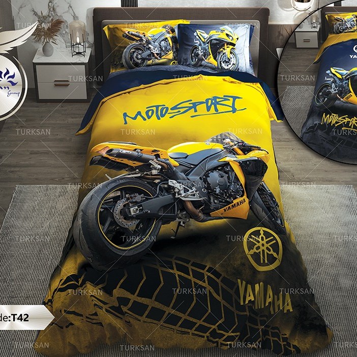 روتختی دونفره دو رو طرحدار  ترکسان طرح T42