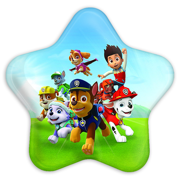 پیکسل خندالو طرح سگ های نگهبان مدل ستاره ای کد 12585