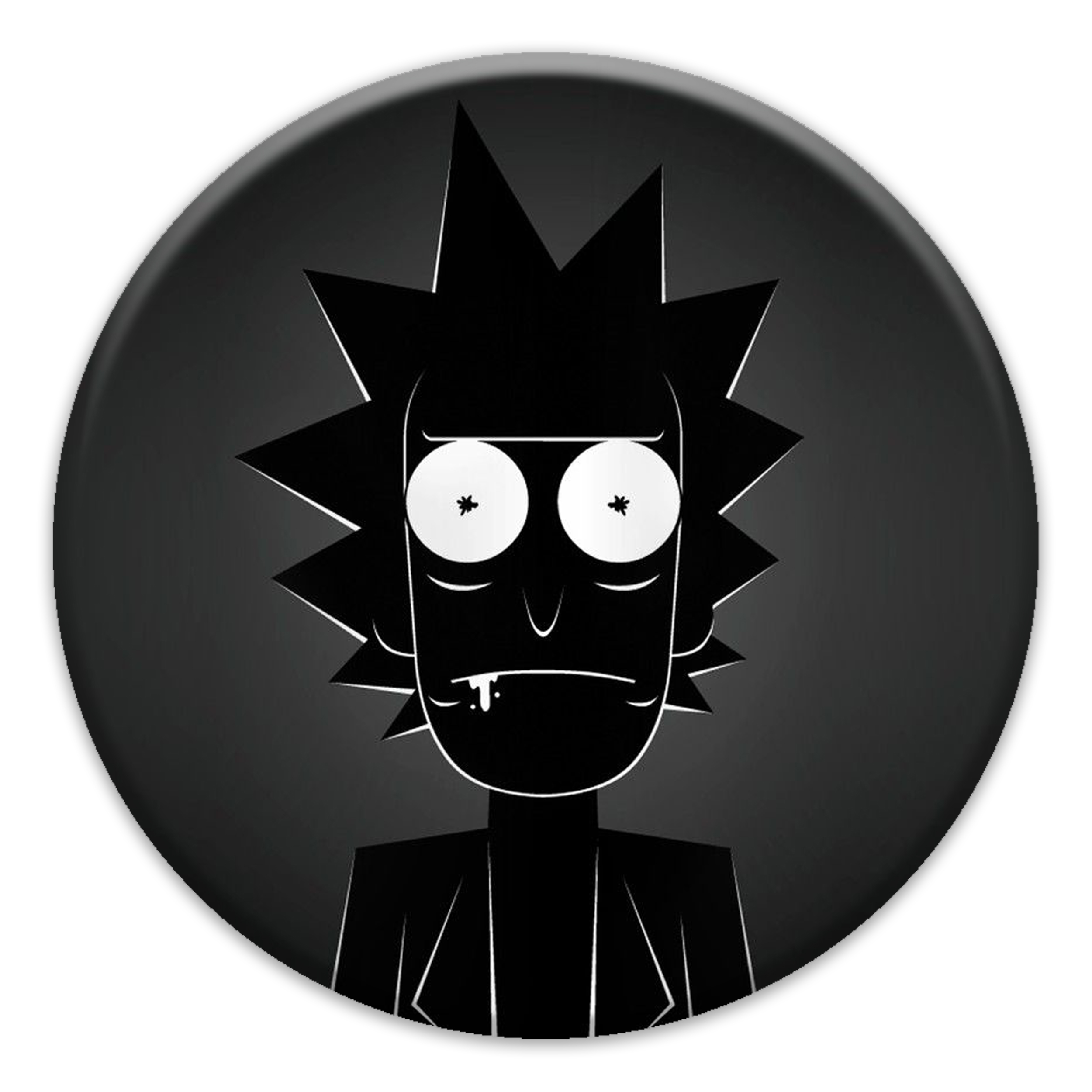 برچسب موبایل مدل scared rick مناسب برای پایه نگهدارنده مغناطیسی