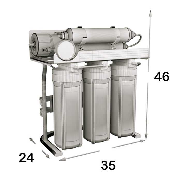 دستگاه تصفیه کننده آب اس اس وی مدل MaxTec X600 به همراه فیلتر بسته 3 عددی