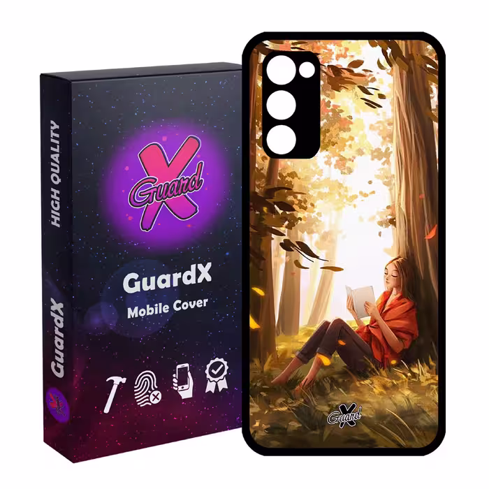 کاور گارد ایکس طرح دختر مدل Glass10276 مناسب برای گوشی موبایل سامسونگ Galaxy S20 FE
