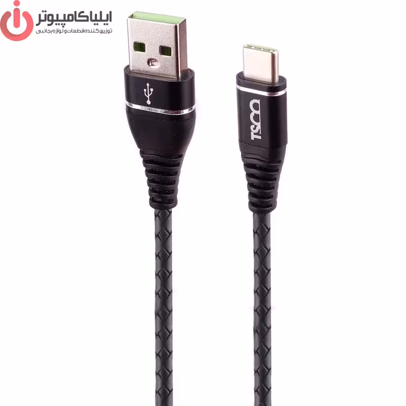 کابل تبدیل USB به USB-C تسکو مدل TCC701 طول 1 متر