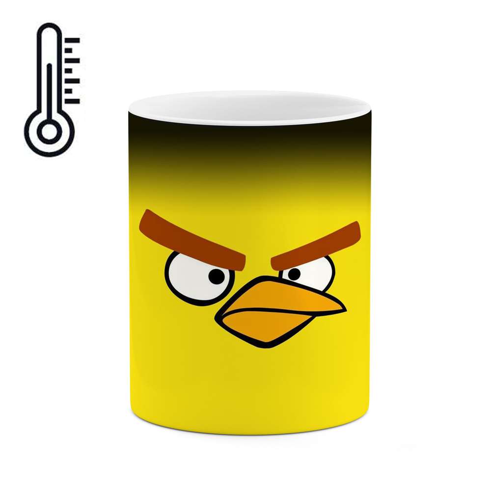 ماگ حرارتی طرح انیمیشن و بازی Angry birds  مدل mgph15093