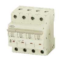 کلید مینیاتوری 10 آمپر سه فاز و نول AC الکترو کاوه کد 10A-10KA-3P+1