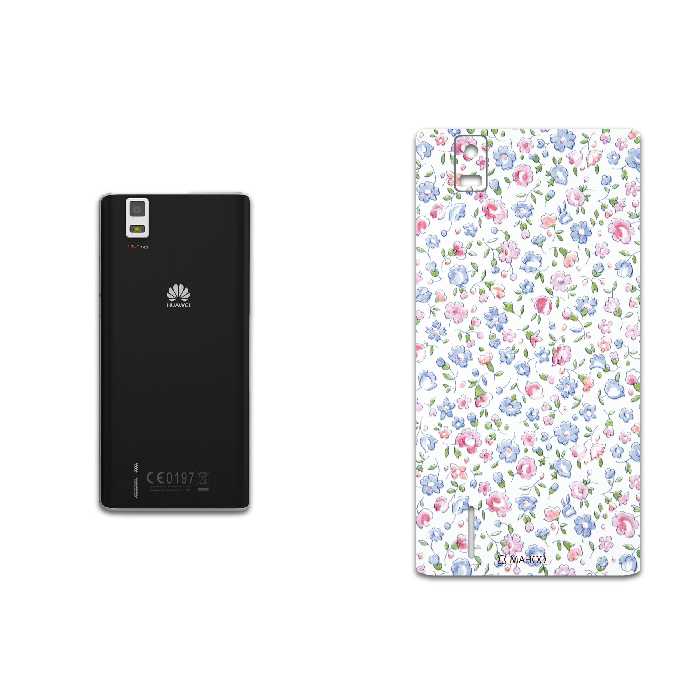 برچسب پوششی ماهوت مدل Painted-Flowers مناسب برای گوشی موبایل هوآوی Ascend P2