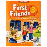 American First Friends 3 In One Volume (SB+WB+CD) فرست فرندز قطع رحلی
