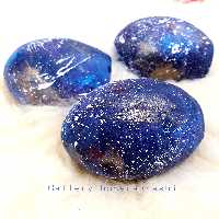 تخم مرغ سفالی طرح کهکشان