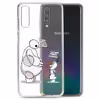 کاور طرح Olaf &amp; Baymax مناسب برای گوشی موبایل سامسونگ Galaxy A70 