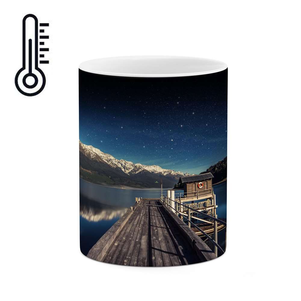 ماگ حرارتی طرح منظره زیبا  مدل mgph13485