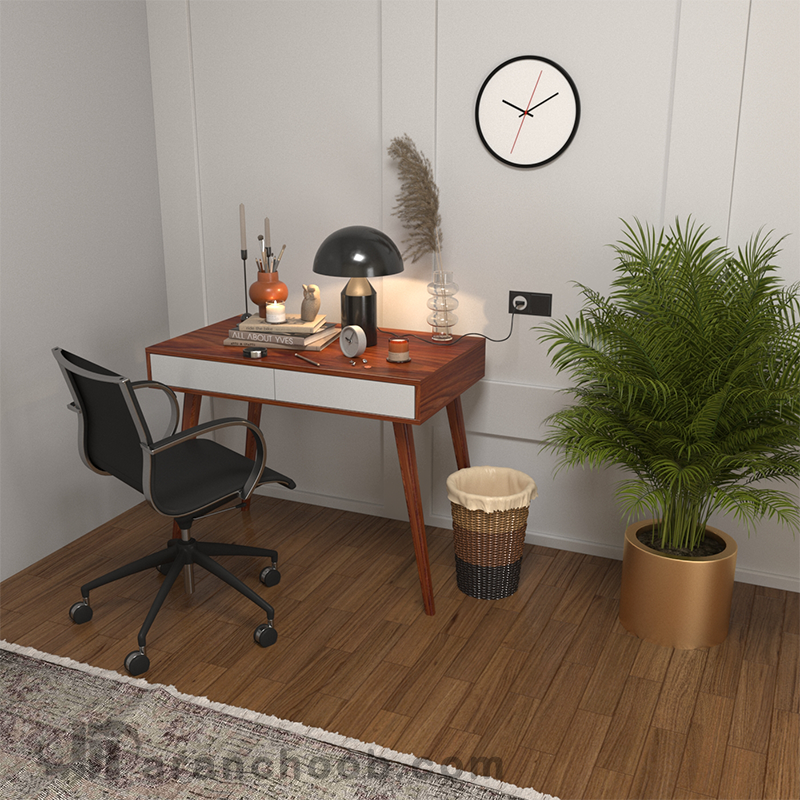 میز تحریر 100cm پایه بلند کد Mt4