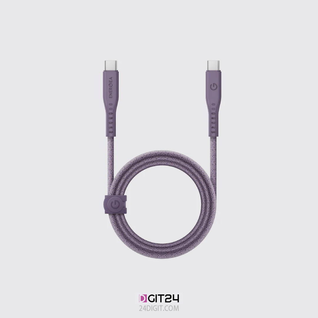 کابل تایپ سی به تایپ سی انرجیا مدل FLOW طول 150 سانتیمتر