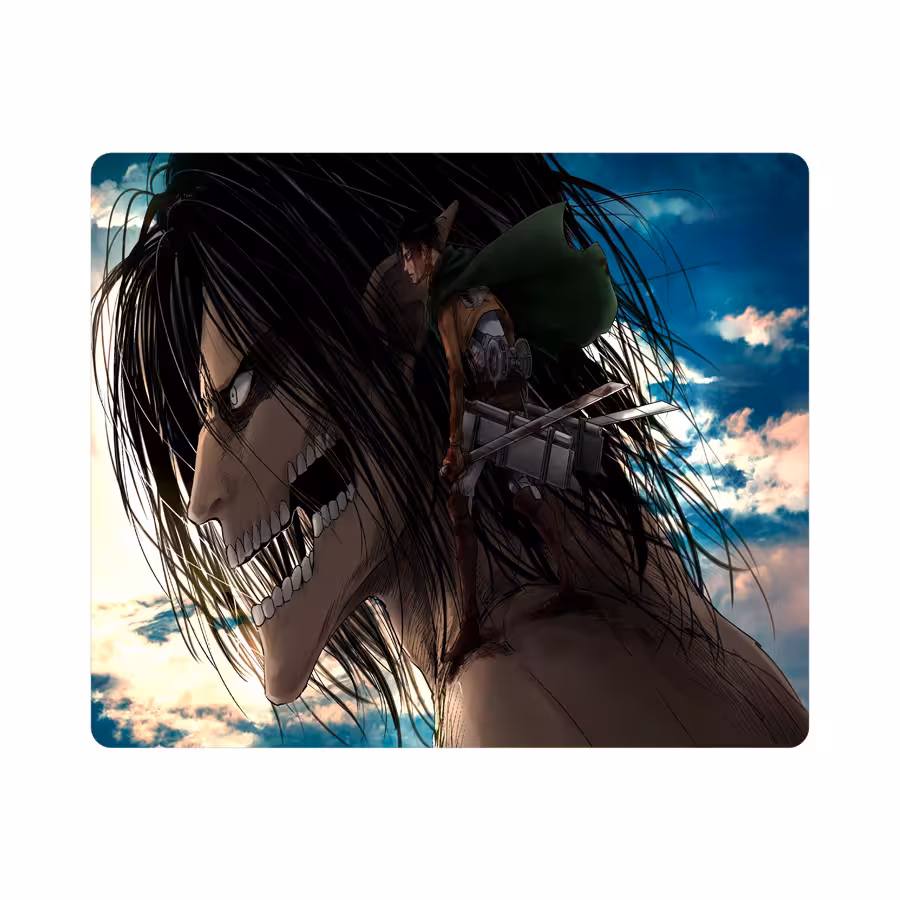 ماوس پد طرح انیمه Attack on Titan مدل pt5
