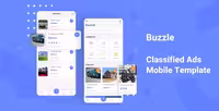 دانلود قالب HTML آگهی موبایل Buzzle