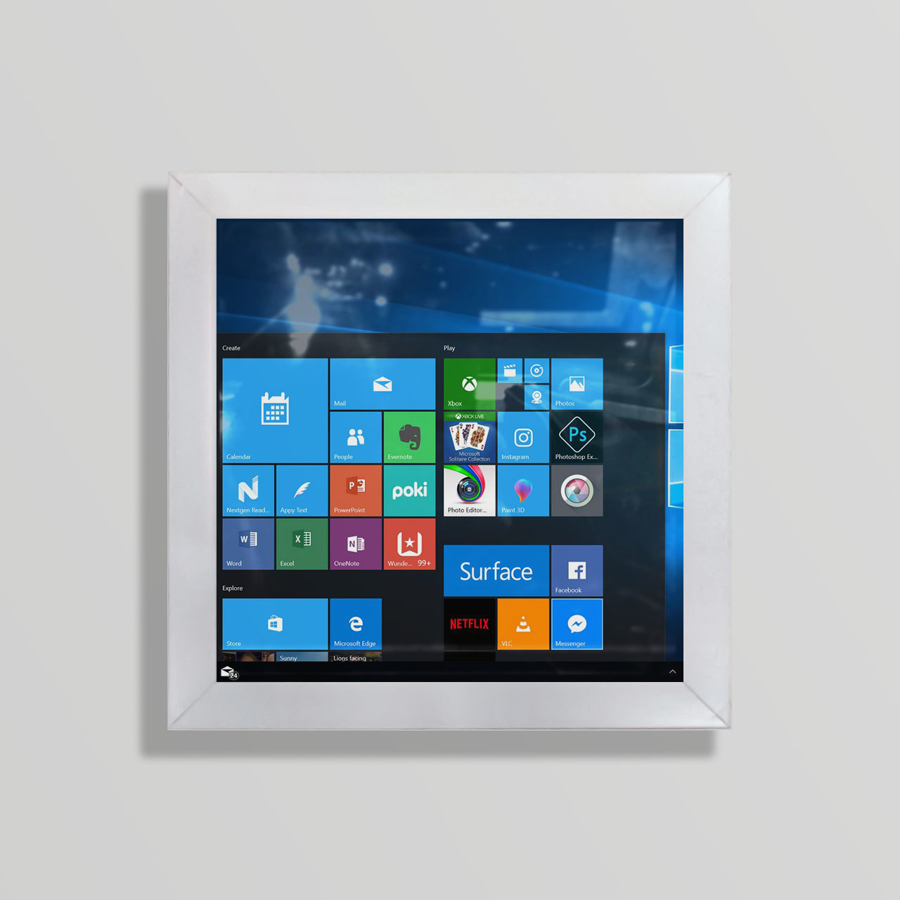 تابلو طرح Windows مدل Mk37