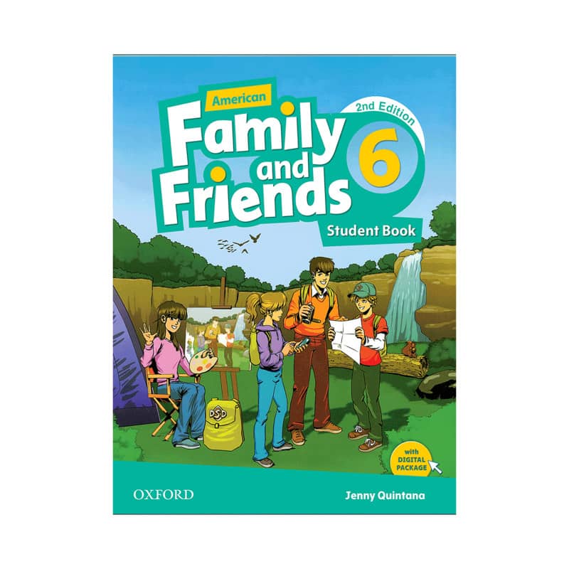 کتاب American Family and Friends 6 2nd Edition اثر جمعی از نویسندگان انتشارات Oxford