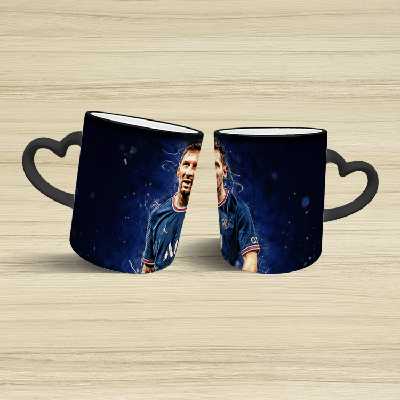 ماگ حرارتی مدل دسته قلبی طرح مسی کد 81