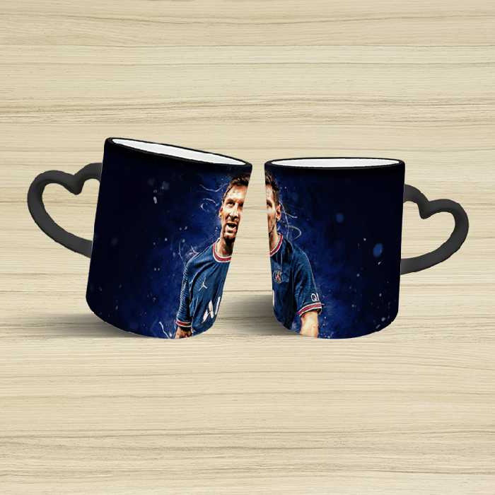 ماگ حرارتی مدل دسته قلبی طرح مسی کد 81