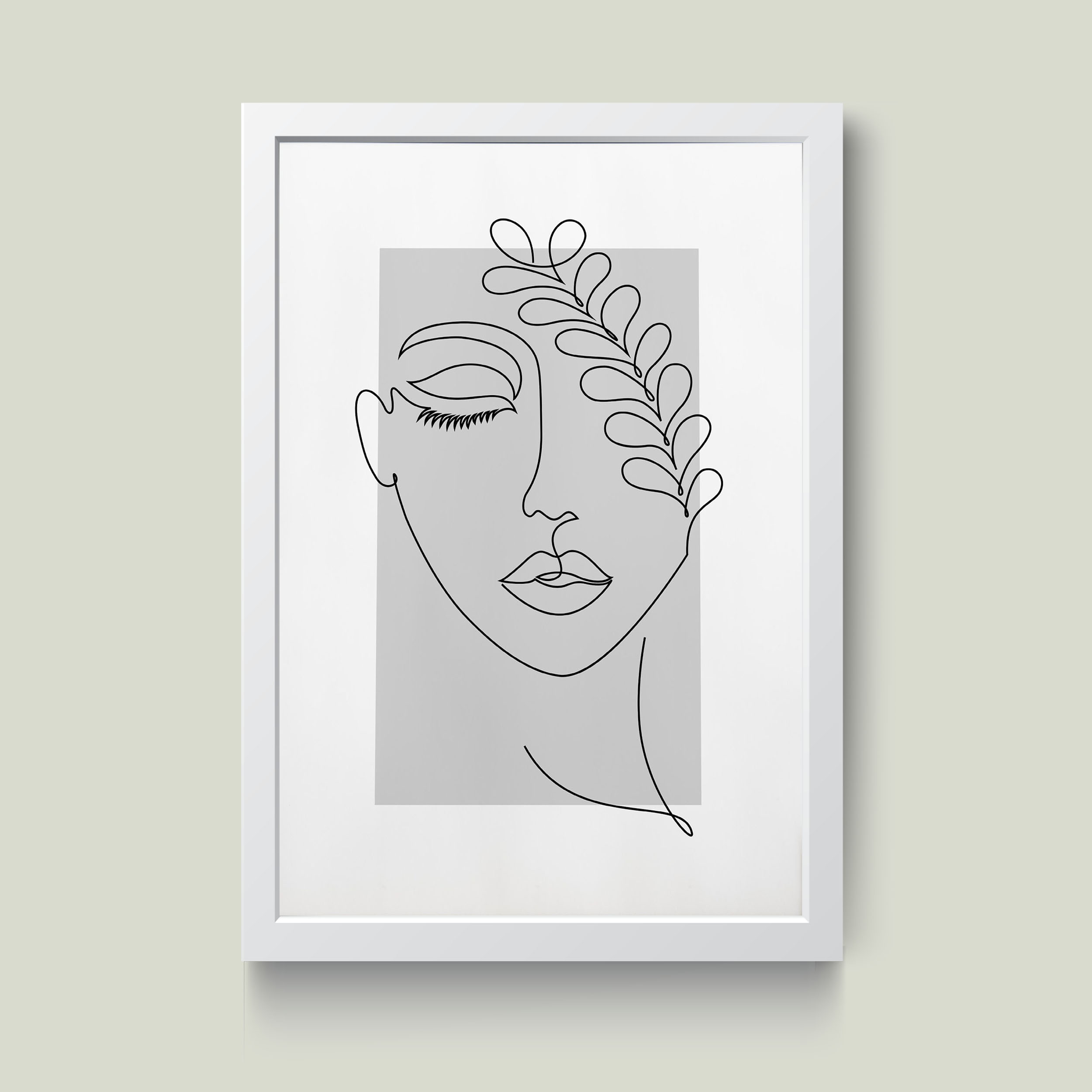 تابلو مدل مینیمال کد S2514-w