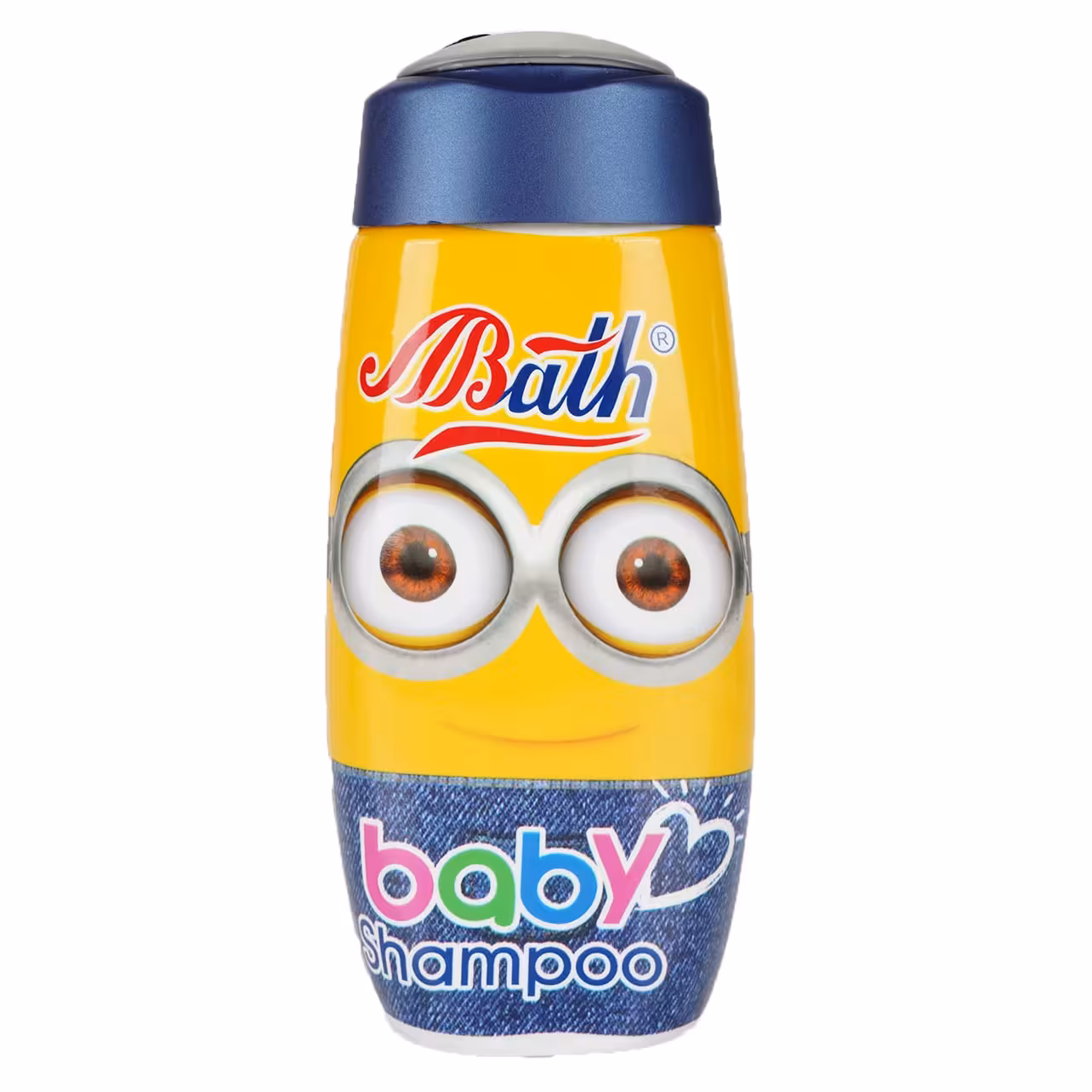 شامپو بچه بس bath مدل مینیون حجم ۲۶۵ میلی لیتر