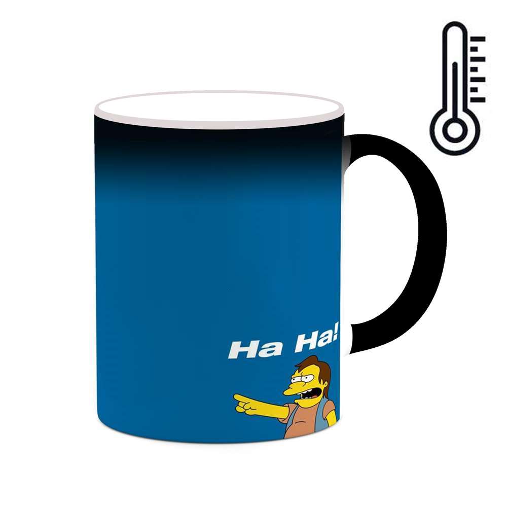 ماگ حرارتی کاکتی طرح کارتون سیمپسون مدل mgh23731