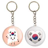 جاکلیدی خندالو مدل پرچم کره جنوبی کد 2055520549 مجموعه 2 عددی