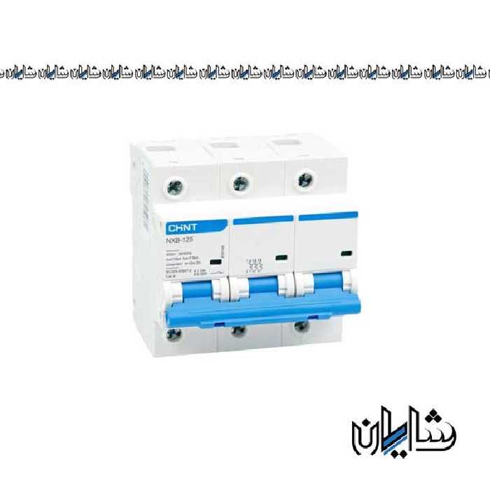 کلید مینیاتوری 80 آمپر سه پل چینت مدل NXB-125