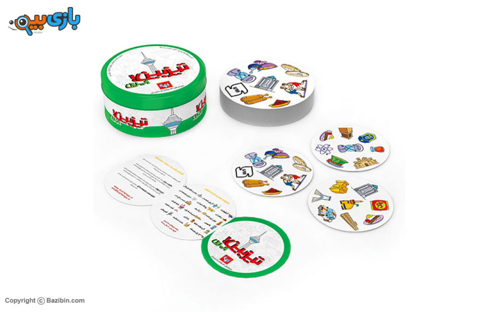 Iran TizBin tabletop game by Bazi ta