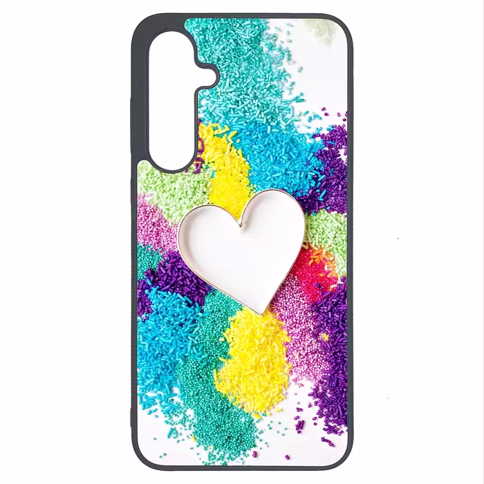 کاور طرح قلبی کد G-149 مناسب برای گوشی موبایل سامسونگ Galaxy A35 | دیجی قاب دونی