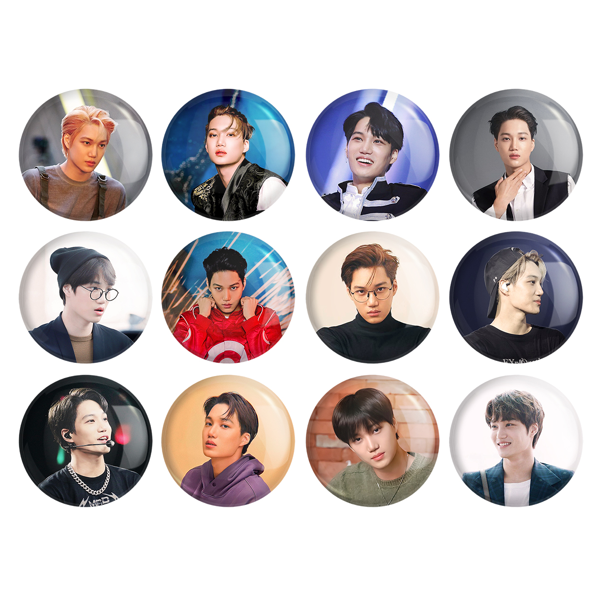 پیکسل خندالو مدل کای گروه اکسو کد 618 مجموعه 12 عددی