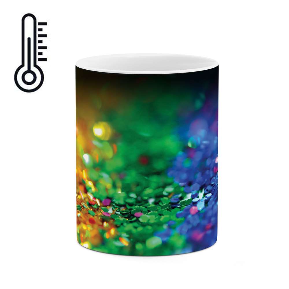 ماگ حرارتی طرح پولک مدل mgph01275