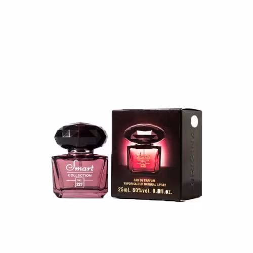 عطر ادکلن زنانه ورساچه کریستال نویر اسمارت کالکشن کد 227 (Versace Crystal Noir) حجم 25 میل