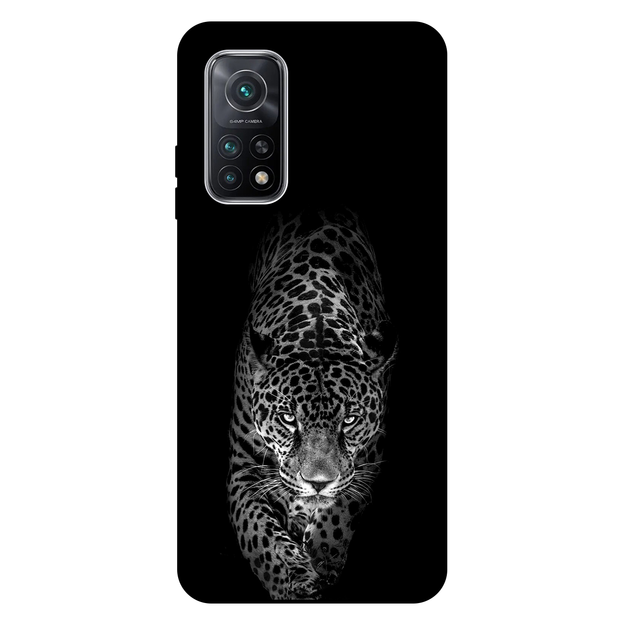 کاور مگافون طرح پلنگ مدل 1879 مناسب برای گوشی موبایل شیائومی Redmi K30S
