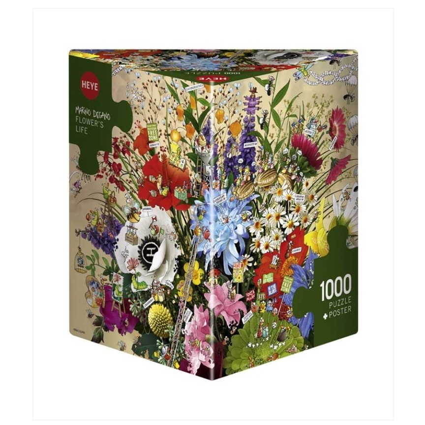 پازل 1000 تکه (FLOWERS LIFE)