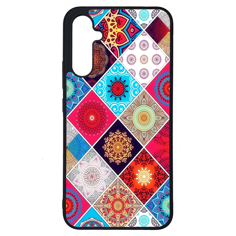 کاور طرح سنتی کد G-023 مناسب برای گوشی موبایل سامسونگ Galaxy A34 / A34 5G | دیجی قاب دونی