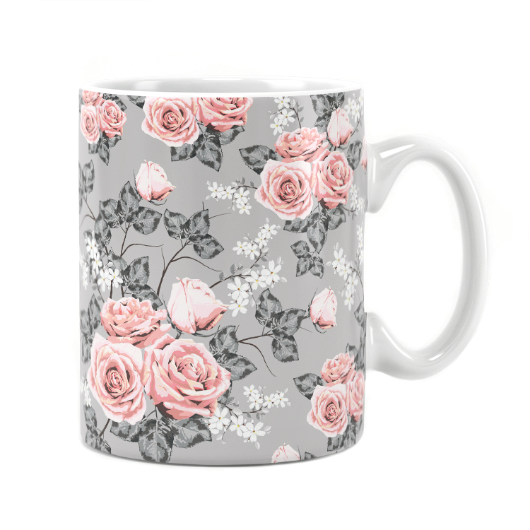 ماگ راویتا طرح گل مدل 1012